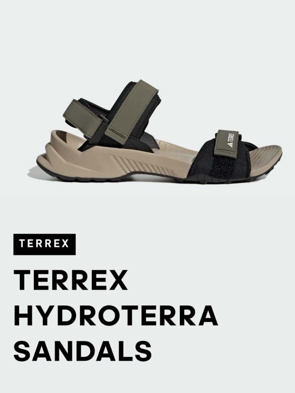 ADIDAS TERREX HYDROTERRA SANDALS WATERPROOF AQUA SWIM SHOE apprx men's 6/women 8